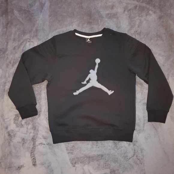 Jordan Other - Air Jordan Sweatshirt Size Large Black & Gray NWOT